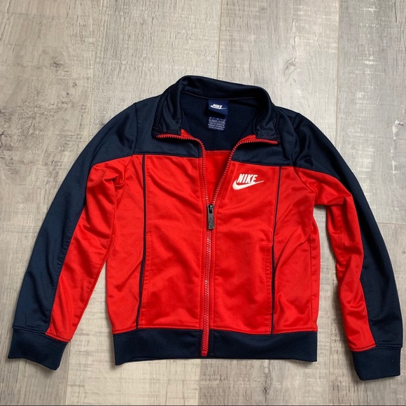 nike red black jacket